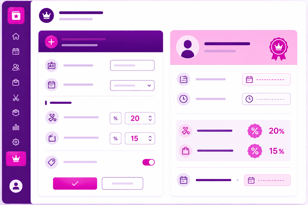 Membership Plans interface