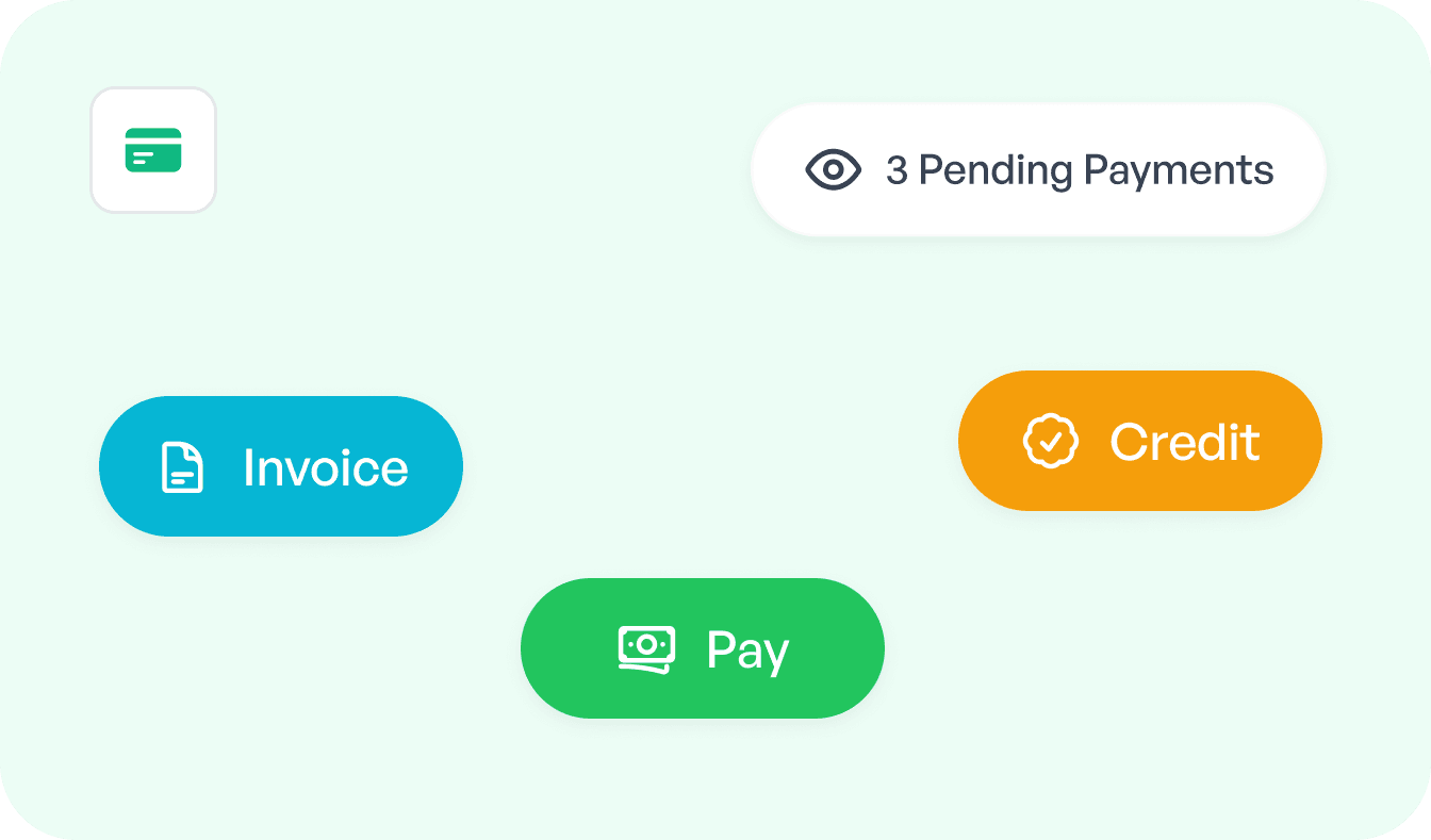 Payment status at a glance